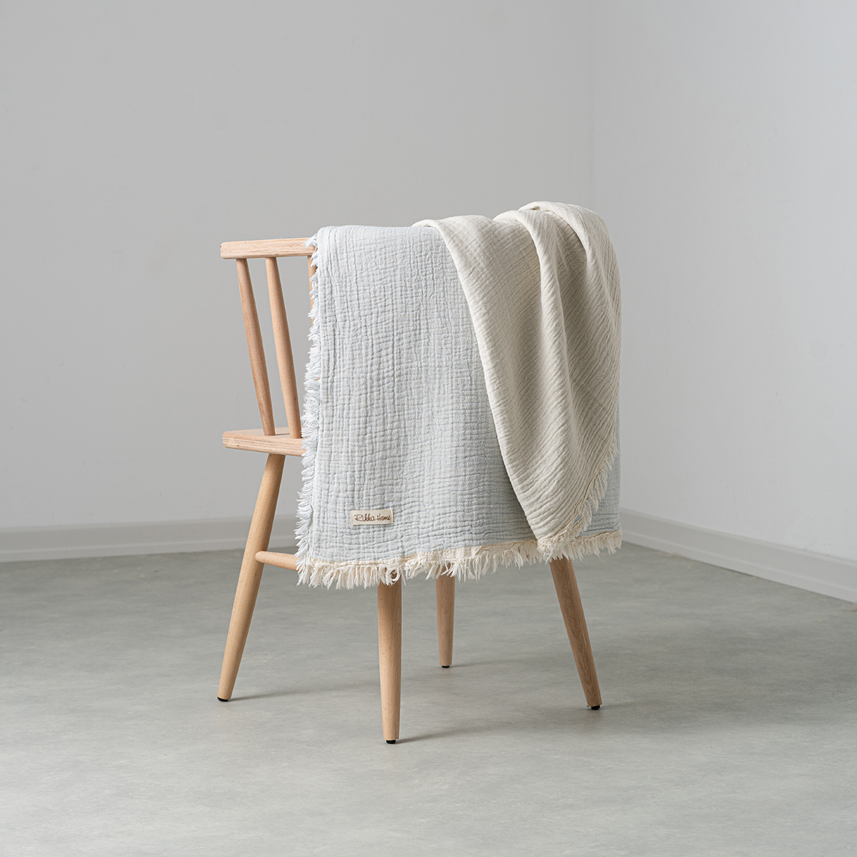 3 Kat Muslin %100 Pamuk | Lina (210 × 225 cm)