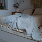 3 Kat Muslin %100 Pamuk | Lina (210 × 225 cm)