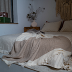 3 Kat Muslin %100 Pamuk | Lina (210 × 225 cm)
