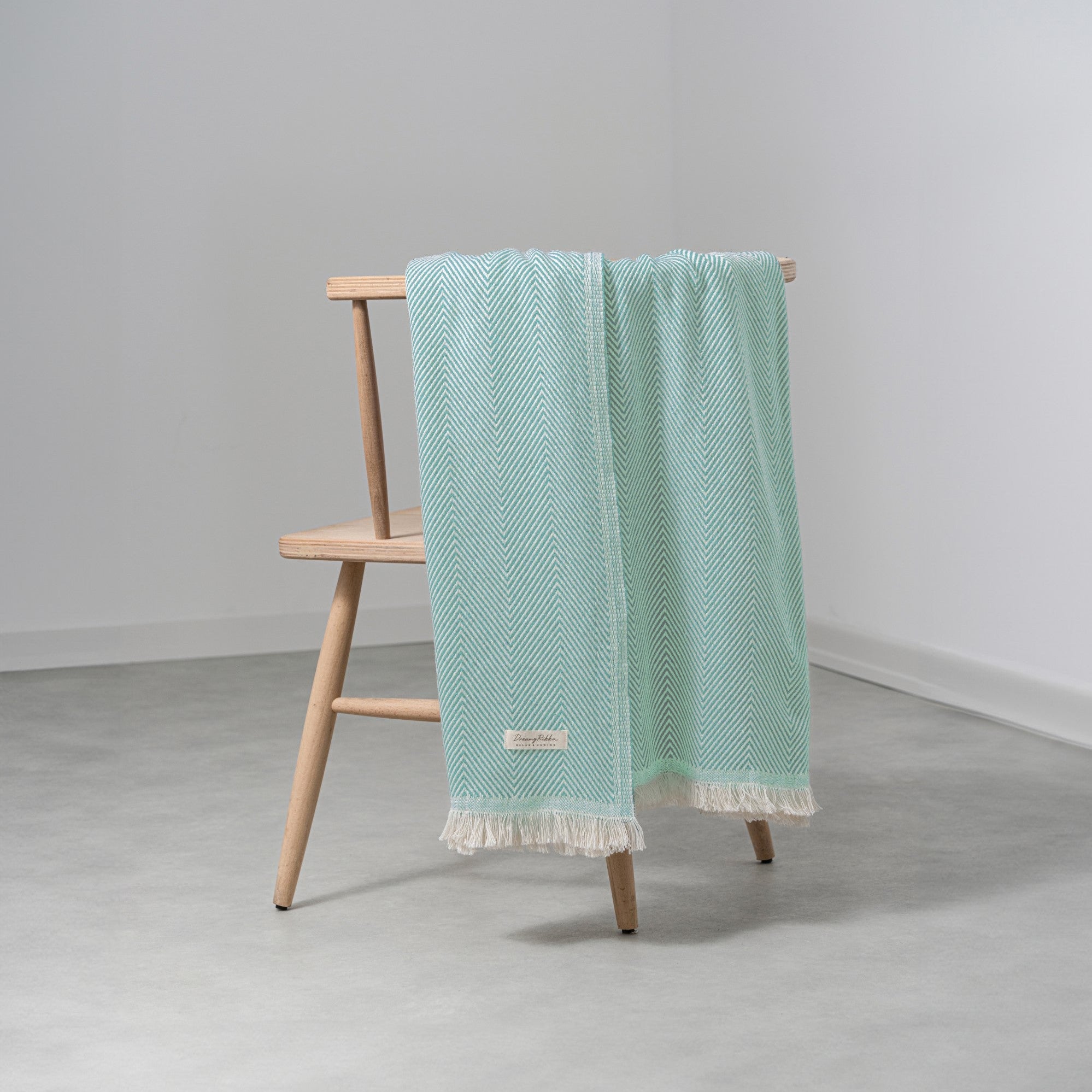 Çift Kişilik Pike 200x230 cm – Pamuk Karışımlı, Çift Taraflı, Hafif & Nefes Alabilen Battaniye (Bodrum Mavisi))