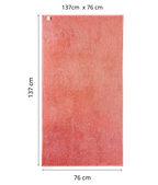 2li Baş, Gym, Misafir Havlusu Seti I Çakıl Taşı / Terra Cota  I %100 Pamuk (2’li 41x76 cm) %100 Pamuk Havlu Seti (2 Adet 41x76 cm)