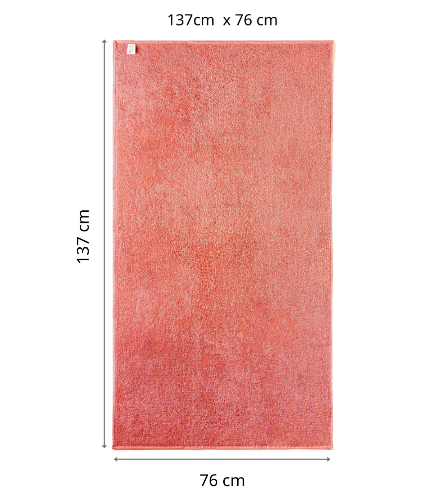2li Baş, Gym, Misafir Havlusu Seti I Çakıl Taşı / Terra Cota  I %100 Pamuk (2’li 41x76 cm) %100 Pamuk Havlu Seti (2 Adet 41x76 cm)