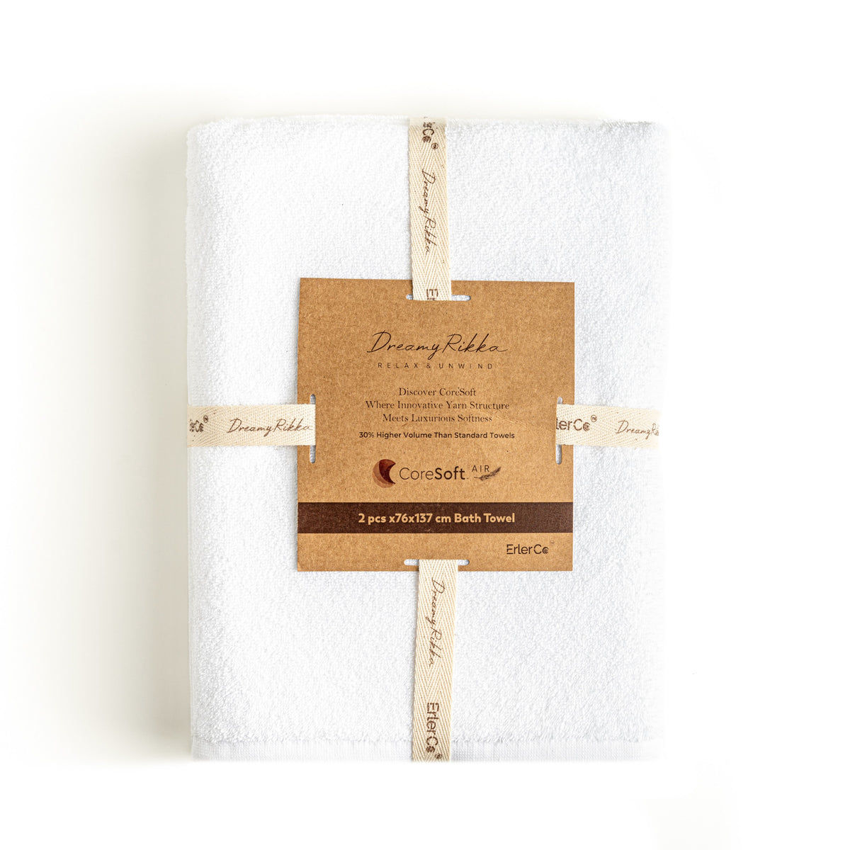 2'li Banyo Havlusu Seti | Coresoftair™ (76 × 137 cm)