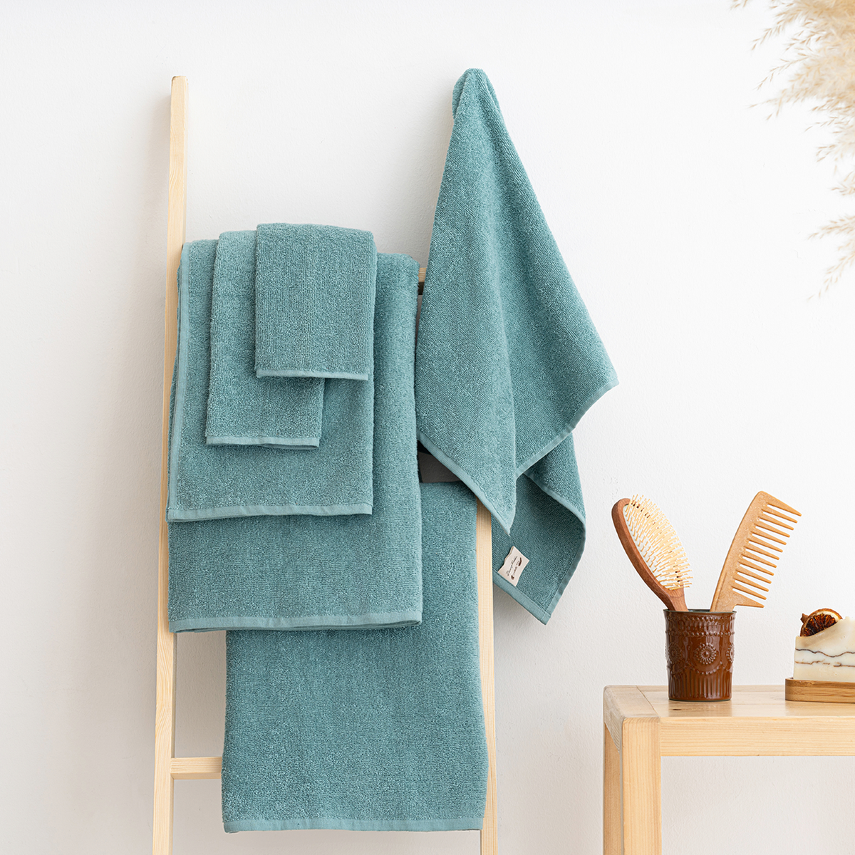 6'lı Havlu Seti | Coresoftair™ (2’li El,2’li Baş, 2’li Banyo havlusu)