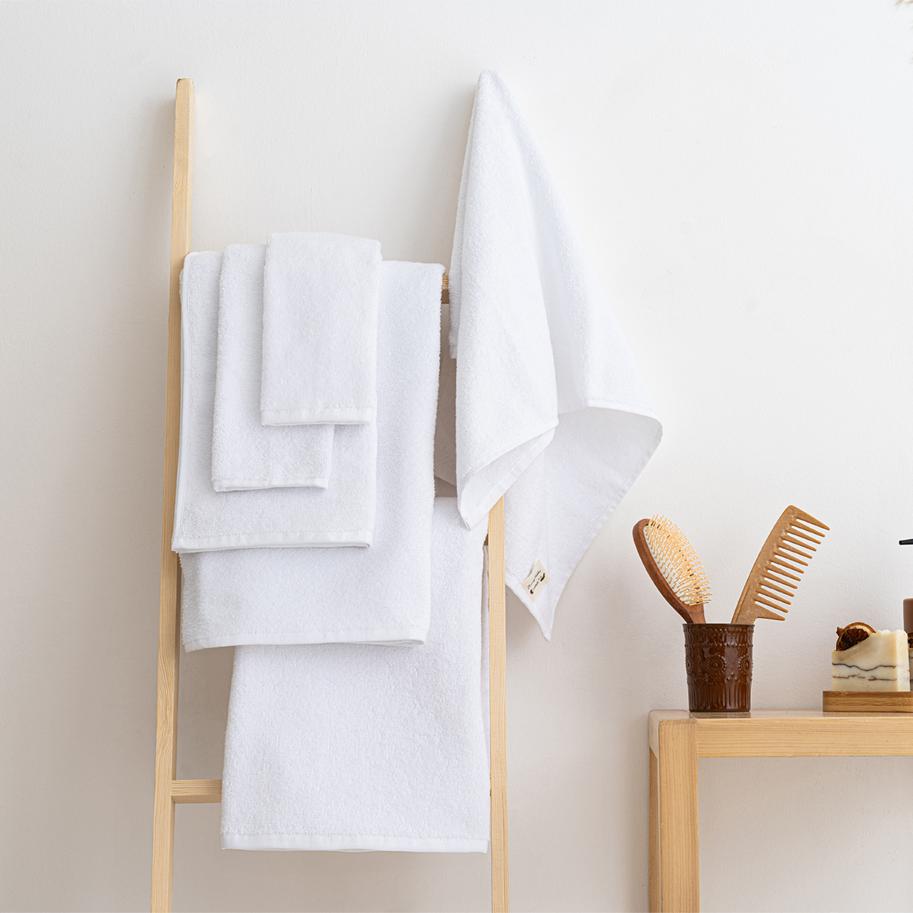 6'lı Havlu Seti | Coresoftair™ (2’li El,2’li Baş, 2’li Banyo havlusu)