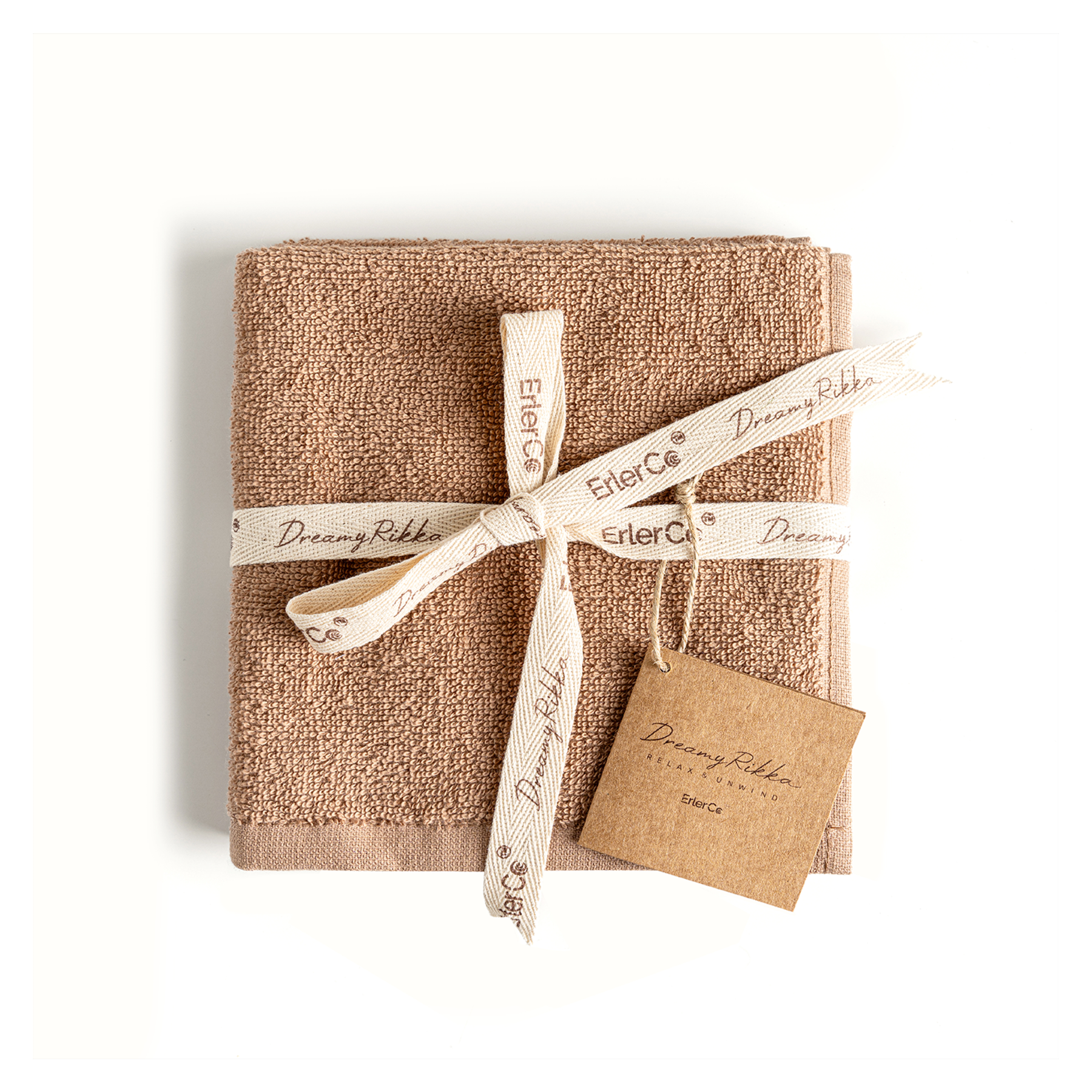 2'li El/Misafir Havlusu Seti | Coresoftair™ (33 × 33 cm)