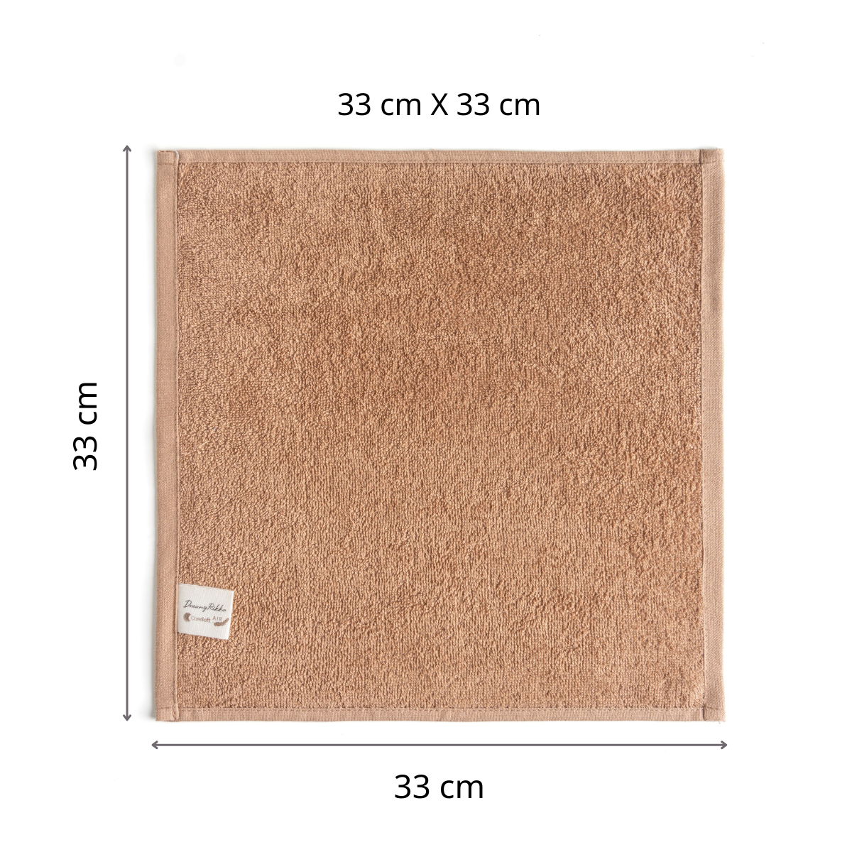 2'li El/Misafir Havlusu Seti | Coresoftair™ (33 × 33 cm)