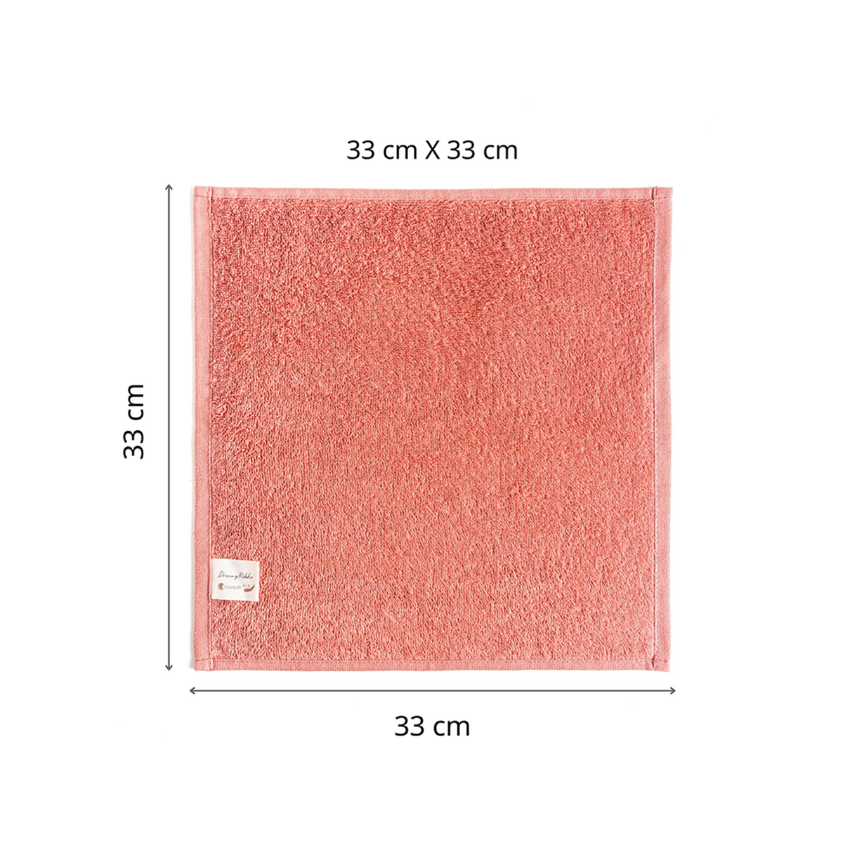 2'li El/Misafir Havlusu Seti | Coresoftair™ (33 × 33 cm)