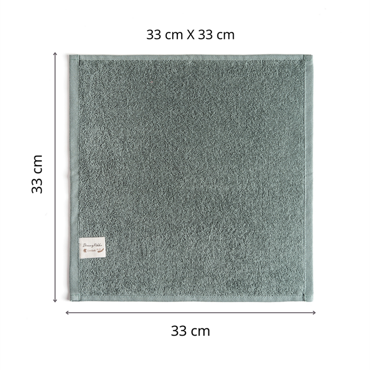 2'li El/Misafir Havlusu Seti | Coresoftair™ (33 × 33 cm)