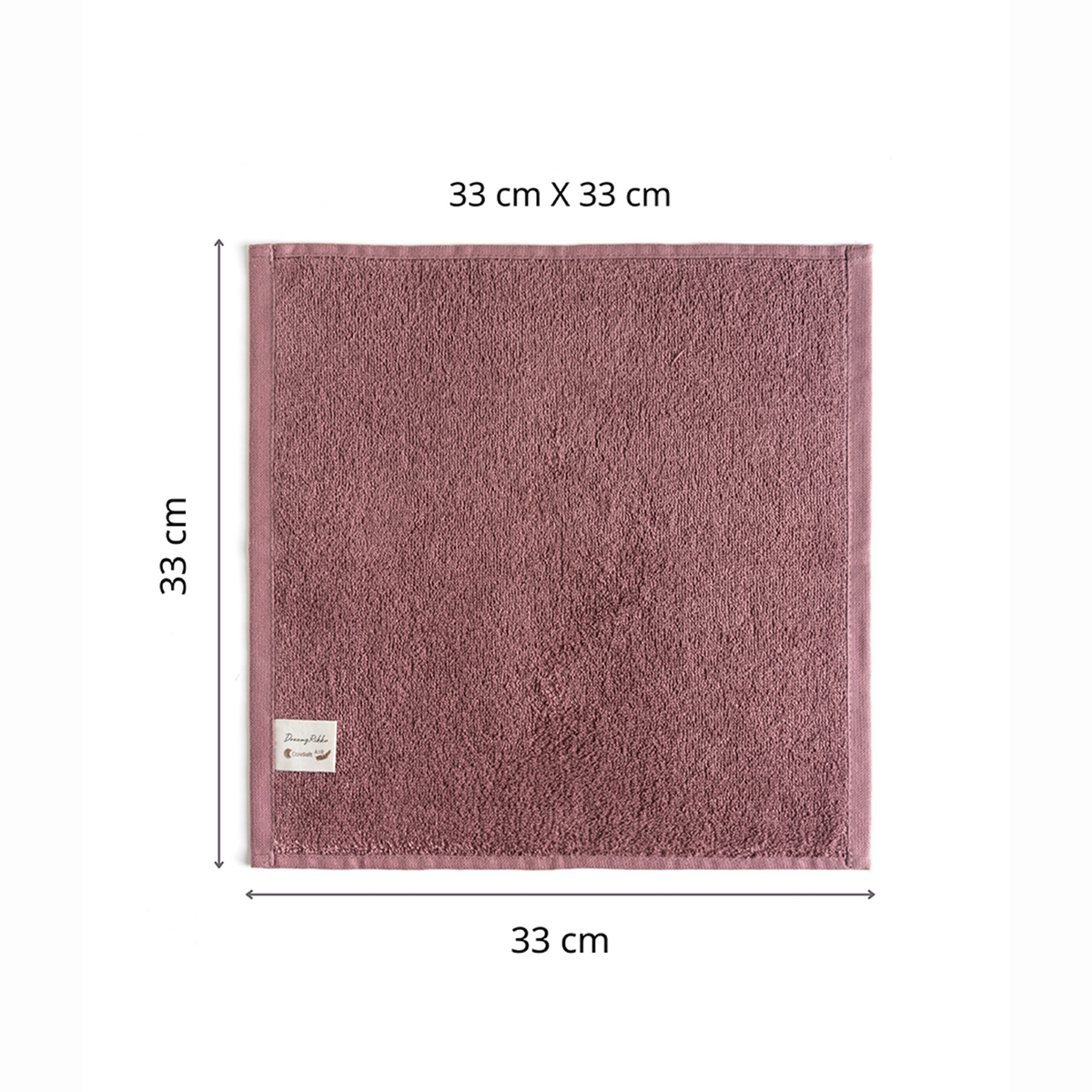 2'li El/Misafir Havlusu Seti | Coresoftair™ (33 × 33 cm)