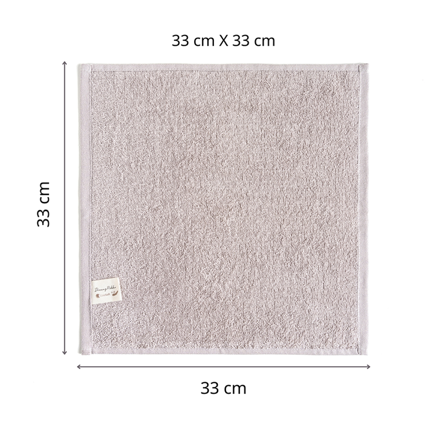 2'li El/Misafir Havlusu Seti | Coresoftair™ (33 × 33 cm)