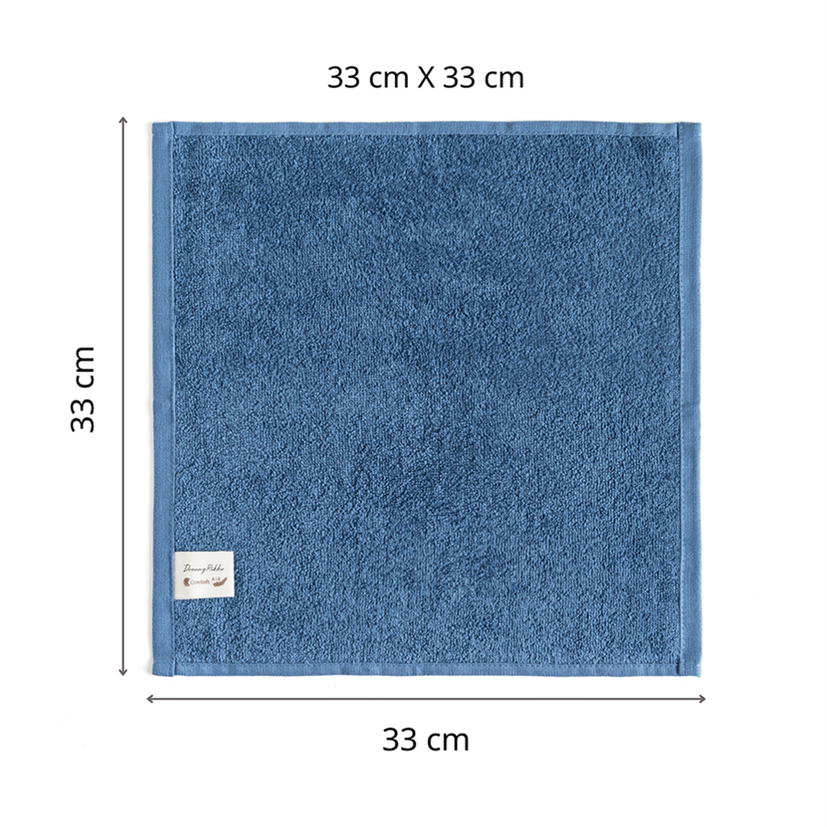2'li El/Misafir Havlusu Seti | Coresoftair™ (33 × 33 cm)