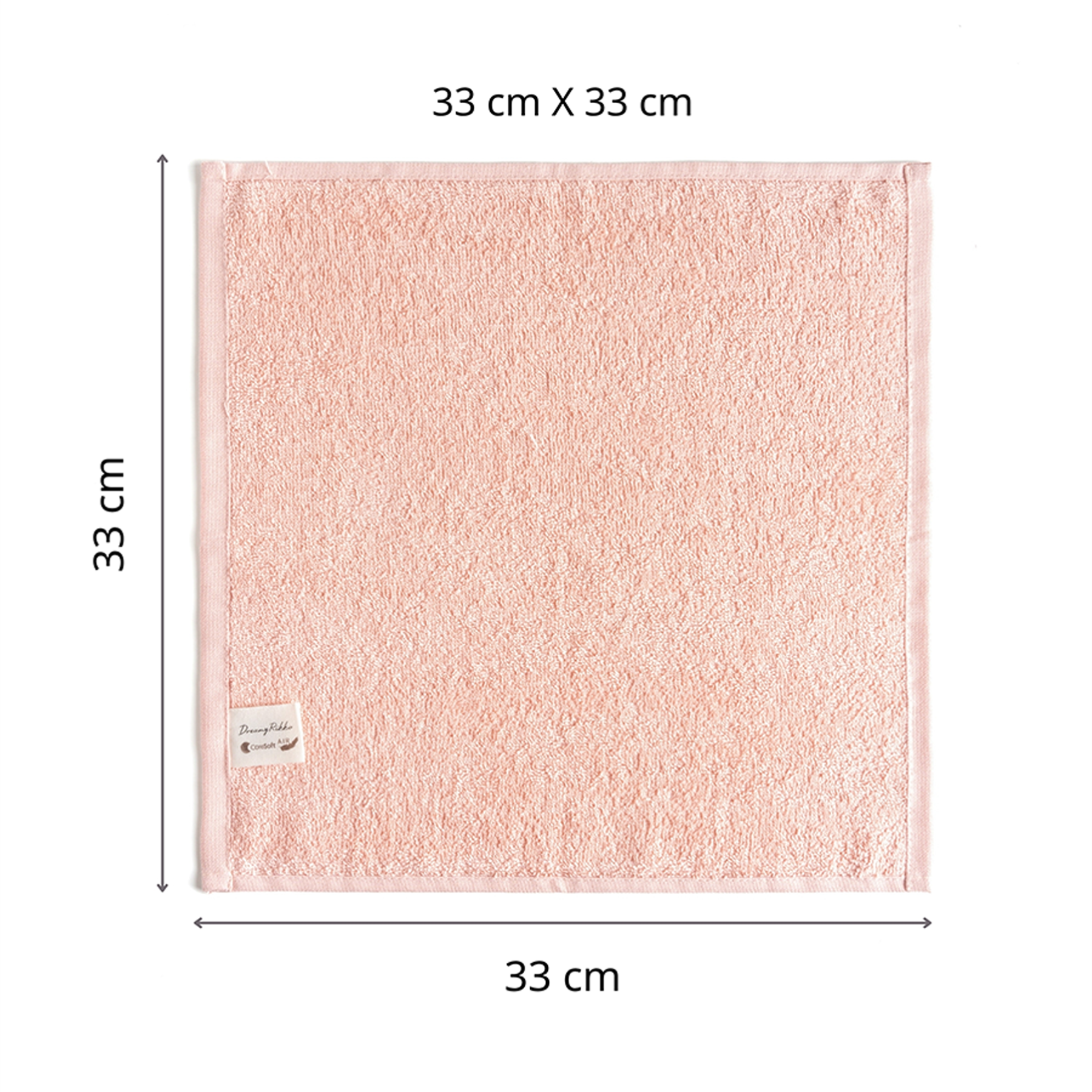 2'li El/Misafir Havlusu Seti | Coresoftair™ (33 × 33 cm)
