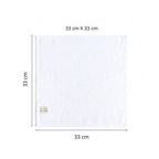 4'lü El/Misafir Havlusu Seti | Coresoftair™ (33 × 33 cm)