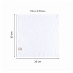 4'lü El/Misafir Havlusu Seti | Coresoftair™ (33 × 33 cm)