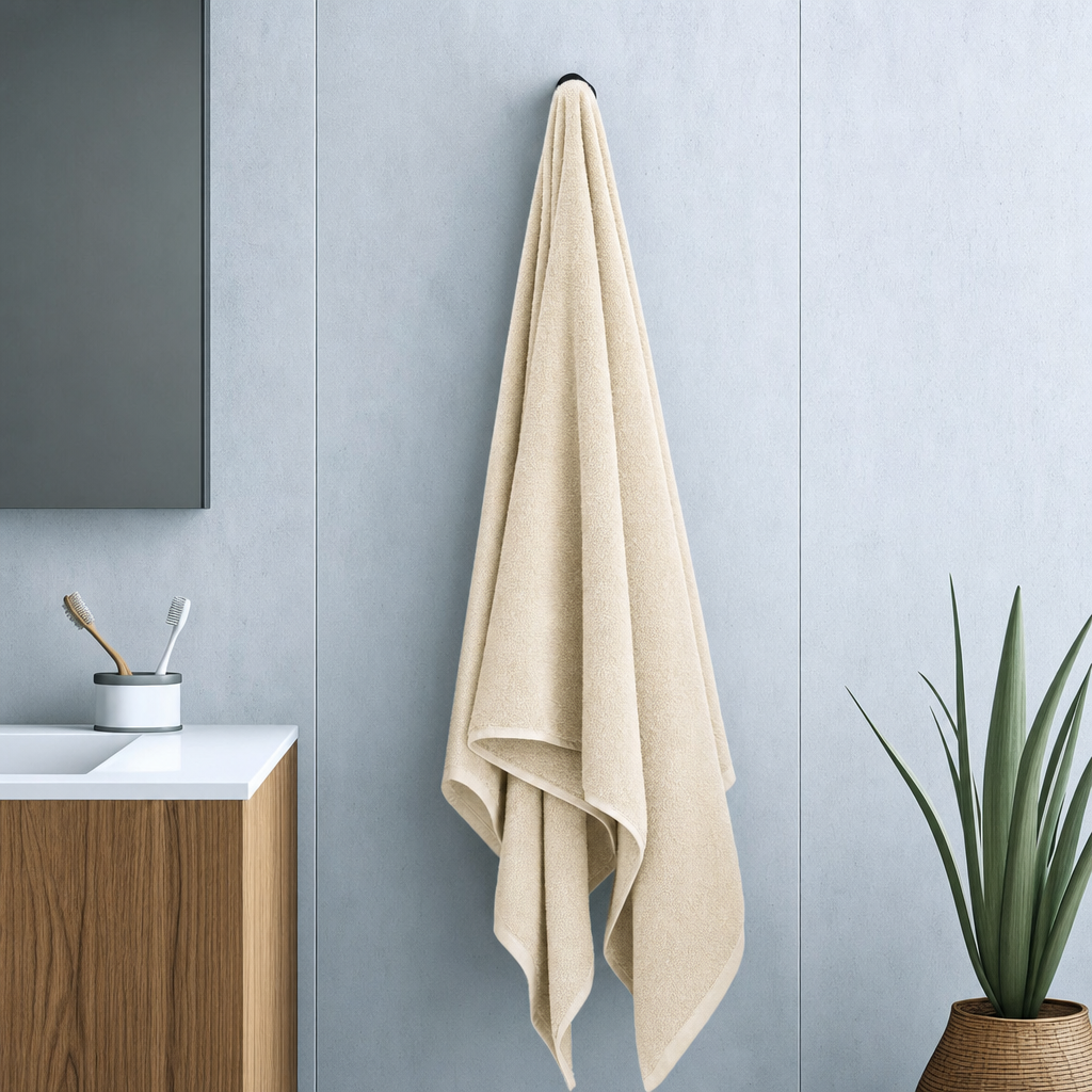 Tekli Banyo Havlusu | Coresoftair™ (76 × 137 cm)